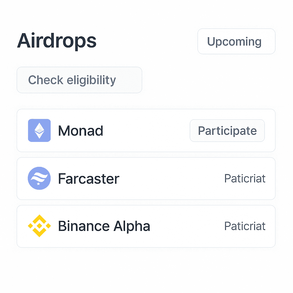 Airdrop Dashboard